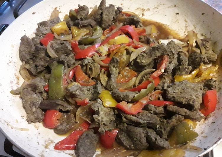 Step-by-Step Guide to Cook Appetizing Easy Beef Liver, Alexandrian liver style