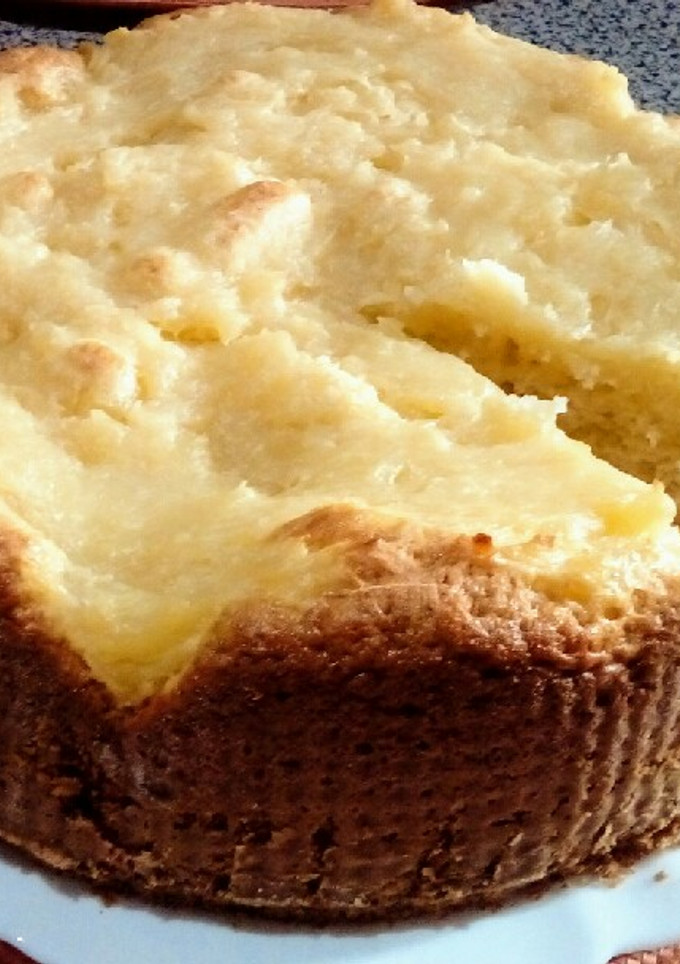 Una foto de Torta con crema pastelera