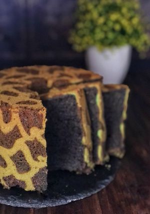 Foto resep Chiffon cake ketan hitam