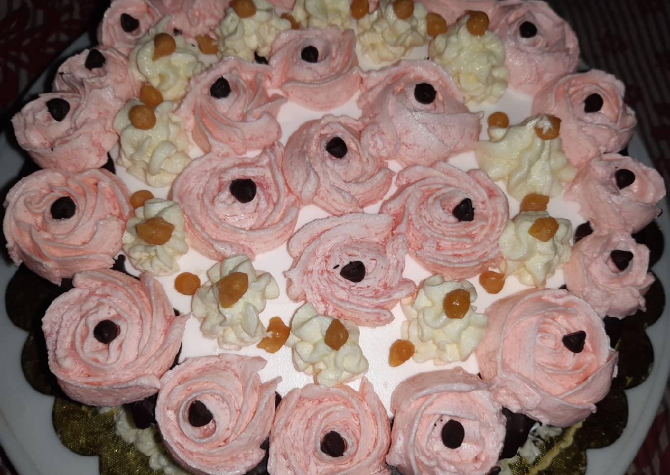 Butter cream flowers