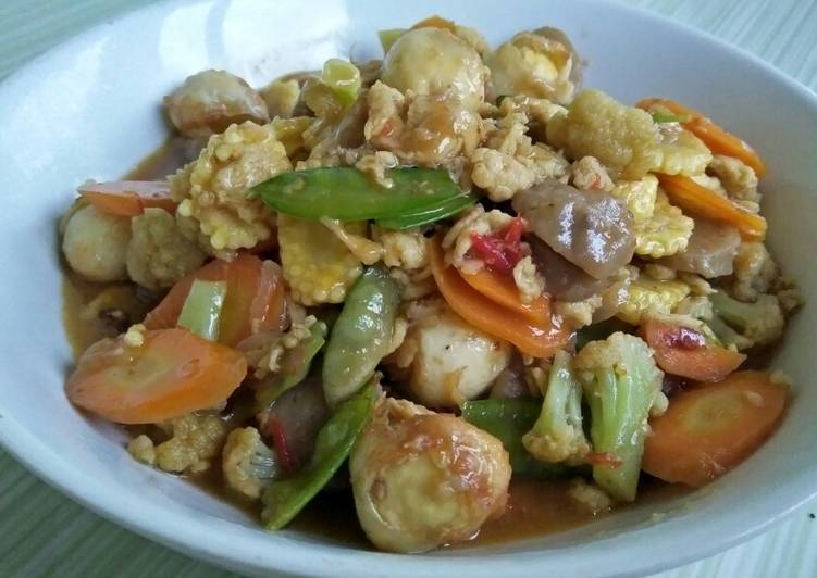 Resep Capcay Nyemek, Lezat Sekali