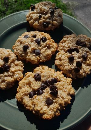 Una foto de Galletitas de avena y coco