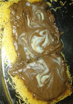 صورة لوصفة كنافة بالنوتيلا