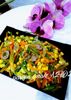 Foto resep Oseng Sayuran Hemat