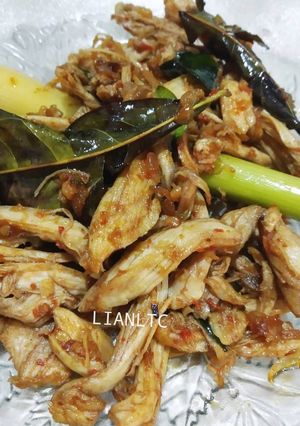 Foto resep Ayam suwir rempah (tidak pedas)