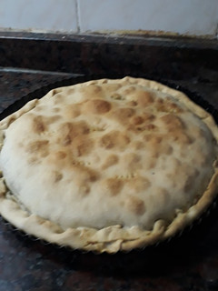 Una foto de Tarta de acelga con un poquito de todo. Grace