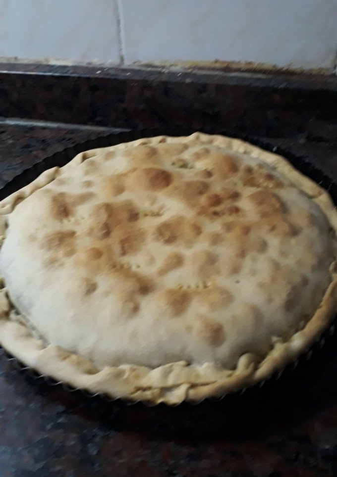 Una foto de Tarta de acelga con un poquito de todo. Grace