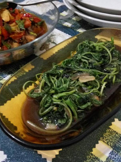 Foto resep Tumis bayam saus tiram 🌿