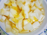 Endivias con vinagreta de miel