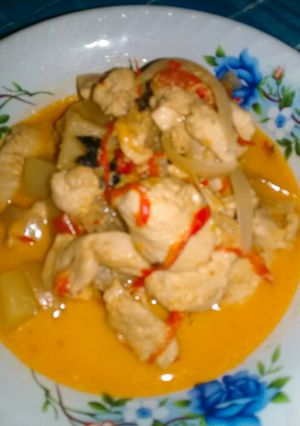 Foto resep Ayam kentang masak pedas