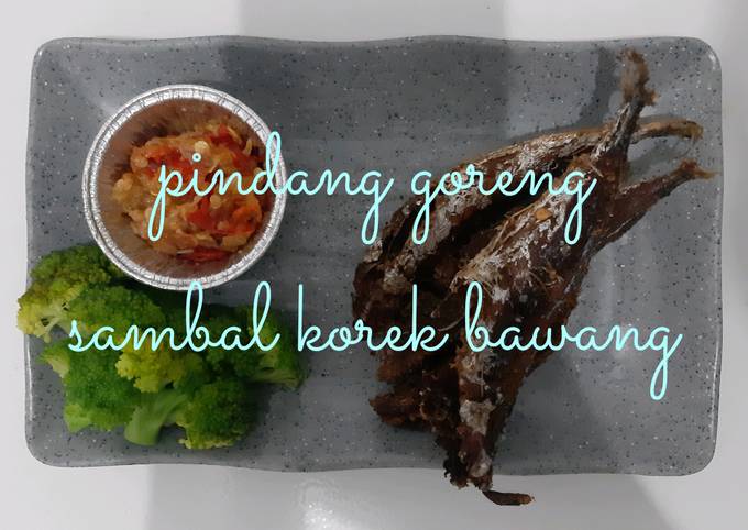 Pindang goreng sambal korek bawang