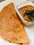 Instant Barnyard millet Tomato Dosa