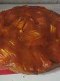 Bizcocho integral con stevia de manzana y mermelada