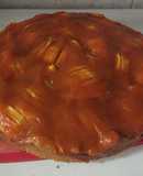 Bizcocho integral con stevia de manzana y mermelada
