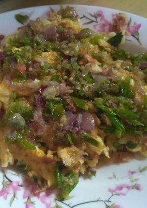 Foto resep Telur sayur sambel ijo