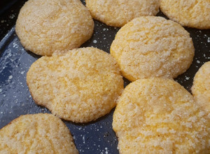 Una foto de Galletitas dulces con Polenta! Súper fácil