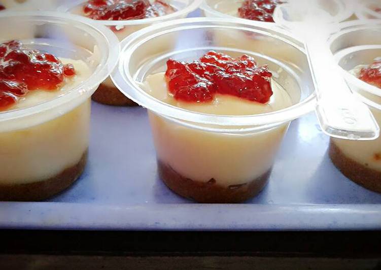 MINI cup cheese cake