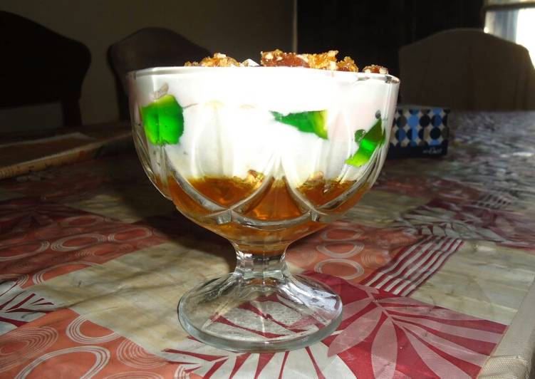 Recipe of Favorite Fruit cream desert