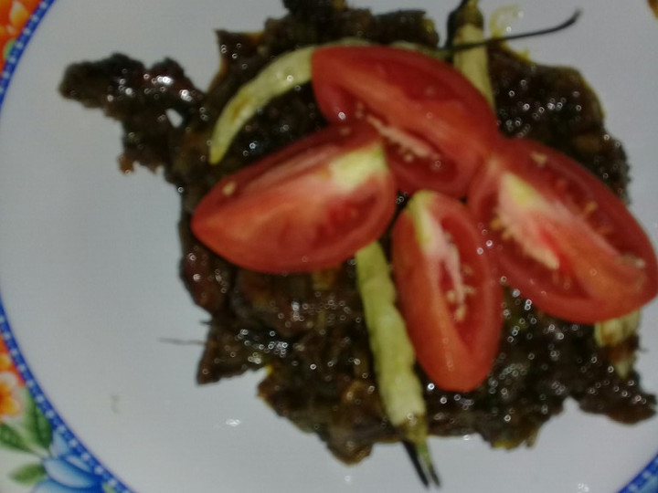 Resep: Ikan kering bumbu petis Enak Dan Mudah