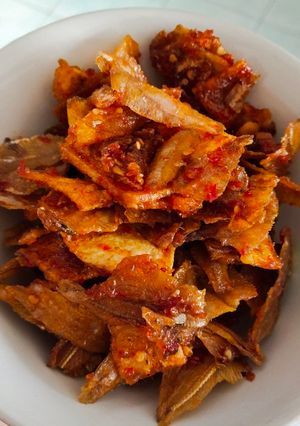 Foto resep Teri kapas kentang balado