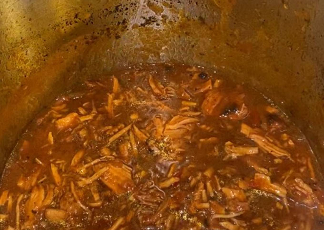 Pulled Pork (olla rápida) 🌶🧅🫑🍅🧄