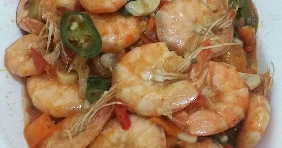  Resep  Tumis Udang  Pedas oleh Mari Dicubi Cookpad