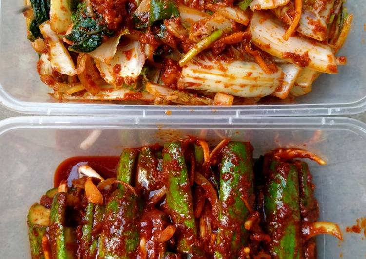 makanan Kimchi Timun Jadi, mengenyangkan