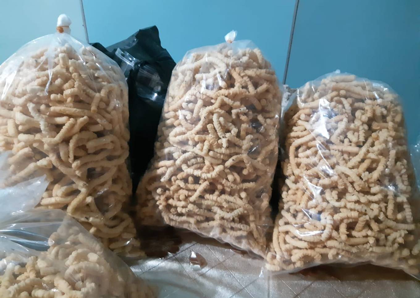 Resep Kue ulat sutra kue asin, Lezat Sekali