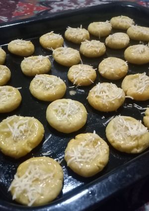 Foto resep Thumbprint cheese cookies
