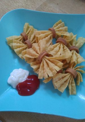 Foto resep Pangsit sosis pita