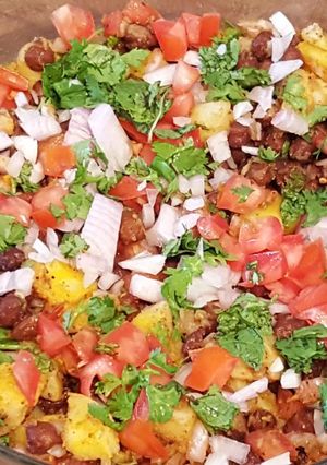 A picture of Chana Chaat - #cookpadramadan.