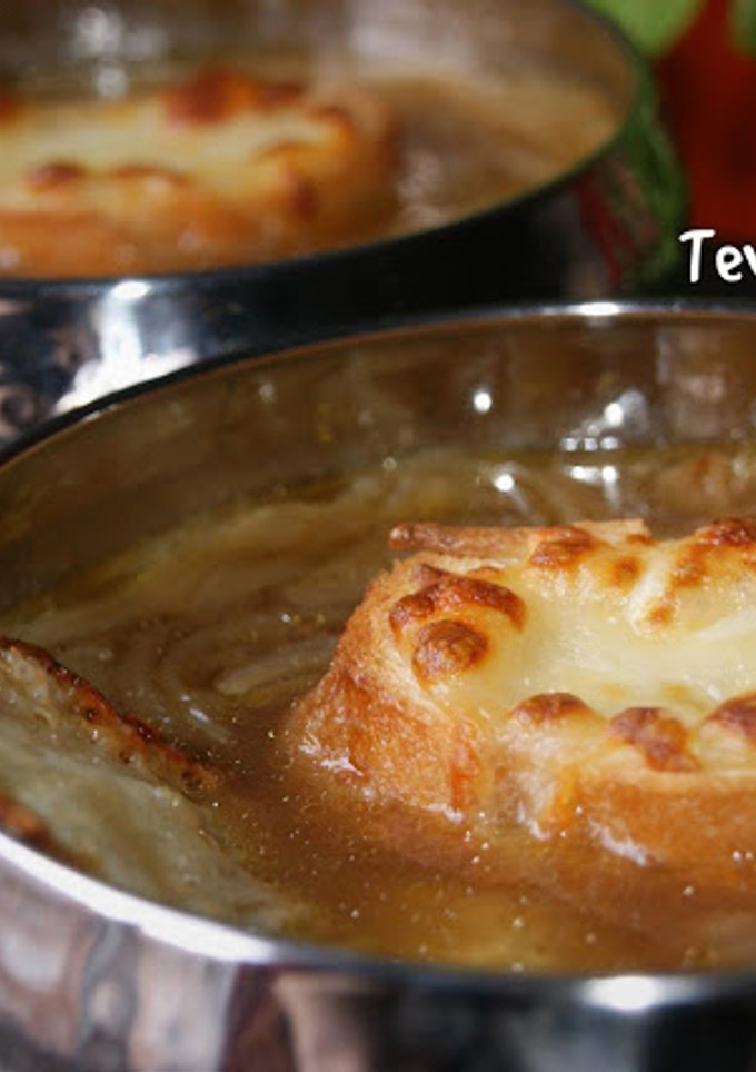 Una foto de Sopa de cebolla