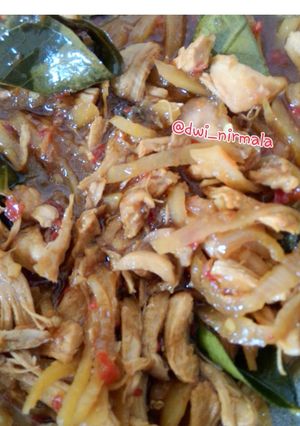 Foto resep Ayam Suwir Kentang Pedas