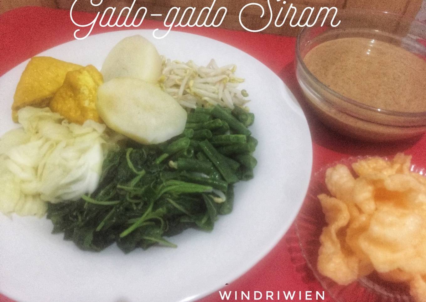 Gado-gado Siram