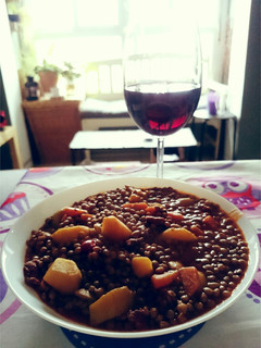Una foto de Lentejas con chorizo 🍲