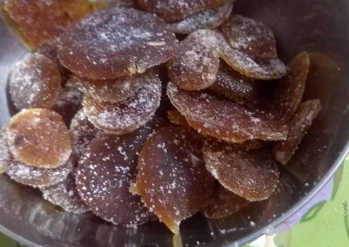 Honey Ginger lemon candy Recipe by Neha Sharma - Cookpad