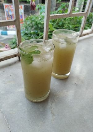 আম পোড়ার শরবত (Aam porar sorbot recipe in Bengali) রেসিপির প্রধান ছবি