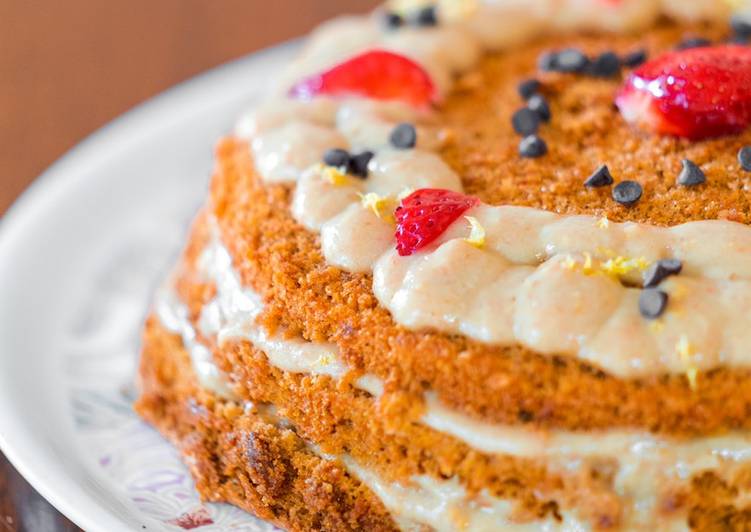 Torta alle Fragole (INTEGRALE & BASSO INDICE GLICEMICO)