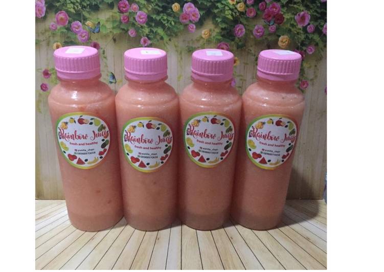 Resep: SempurnaDiet Juice Soursop Papaya Tomato Jicama