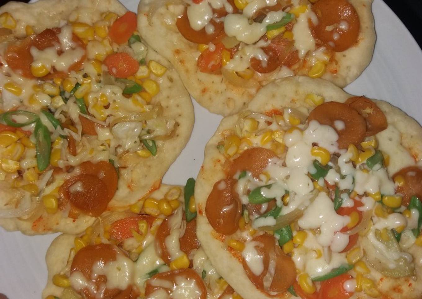 Pizza sayur teflon ala rumahan