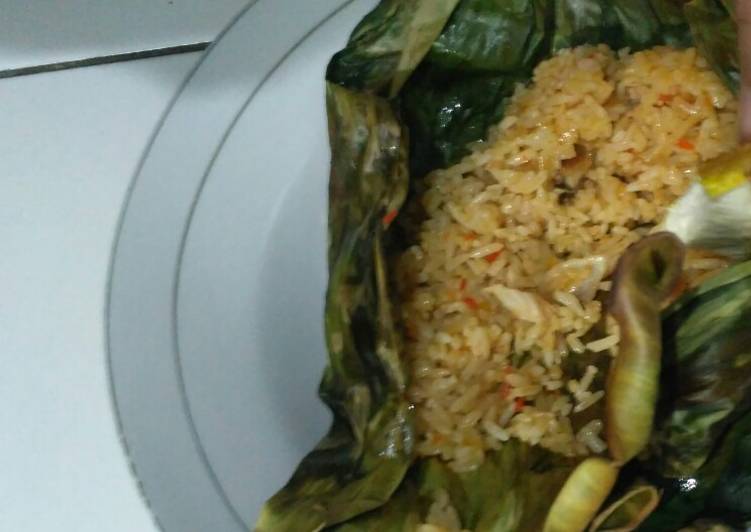 Nasi goreng bakar pedas