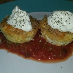 A picture of Breakfast Omelet Rounds.