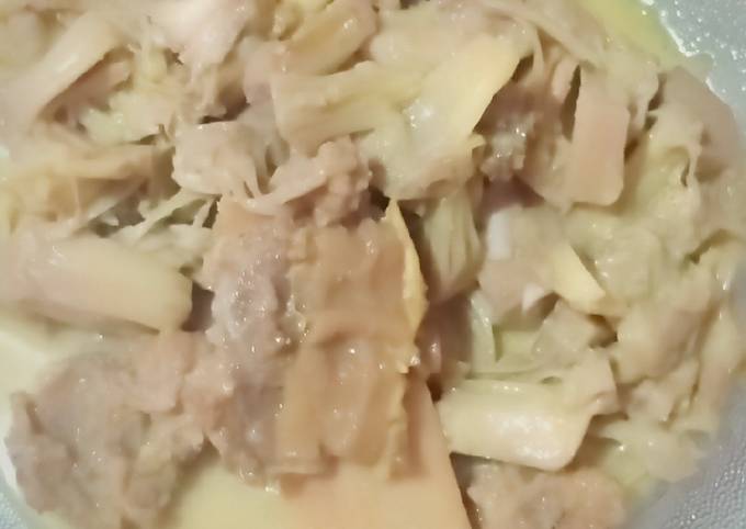 Resep: Sayur nangka muda with iga sapi Praktis