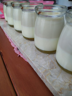 Foto resep Puding Gelas Moka Karamel
