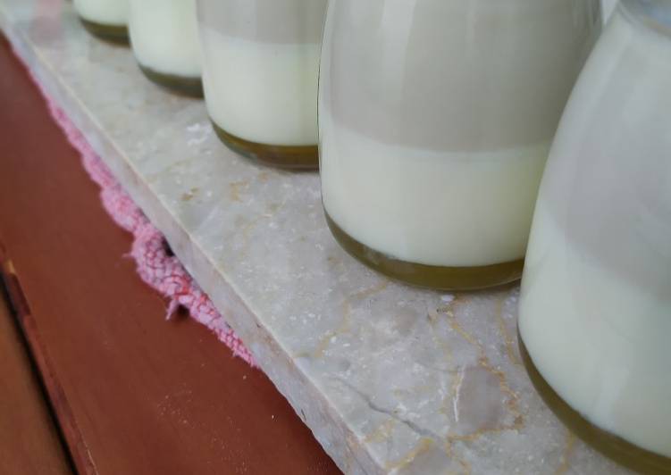 Bumbu Puding Gelas Moka Karamel | Cara Bikin Puding Gelas Moka Karamel Yang Enak dan Simpel