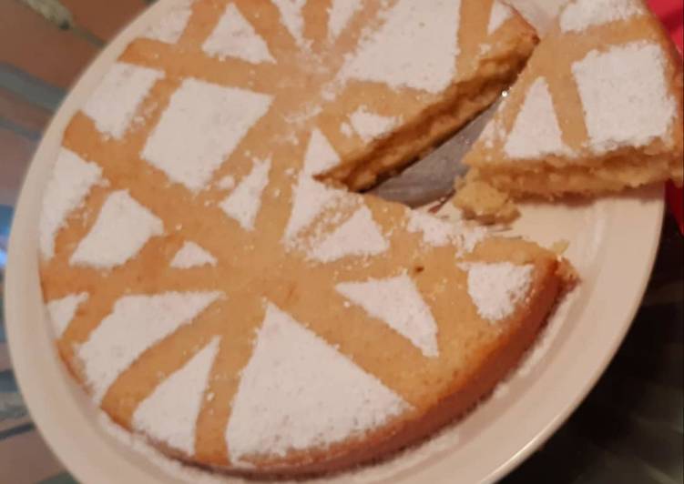 Recetta di Fatto in casa super veloce Torta 5 minuti alla ricotta