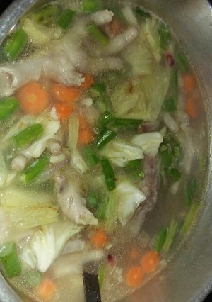 Foto resep Sop Ceker agak ribet tapi enak