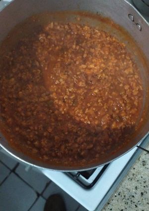 Una foto de Salsa bolognesa de soja