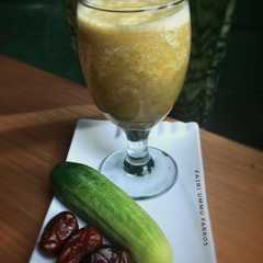 A picture of Jus timun kurma.