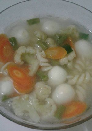 Foto resep Sop Makaroni Sederhana